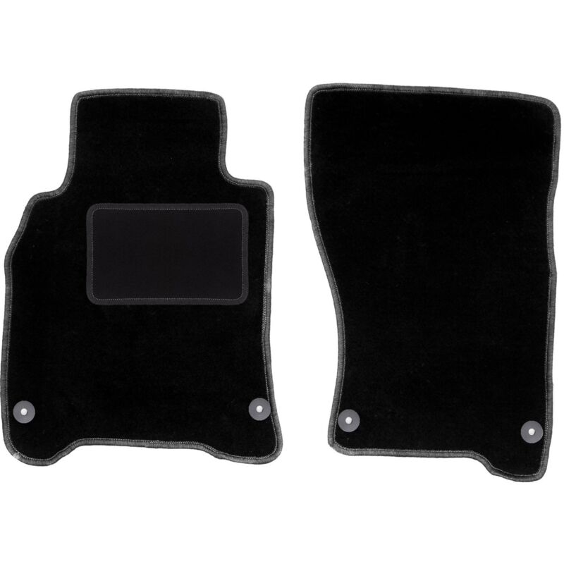 foto del prodotto tappetini anteriori neri per infiniti m hybrid berlina 2010 