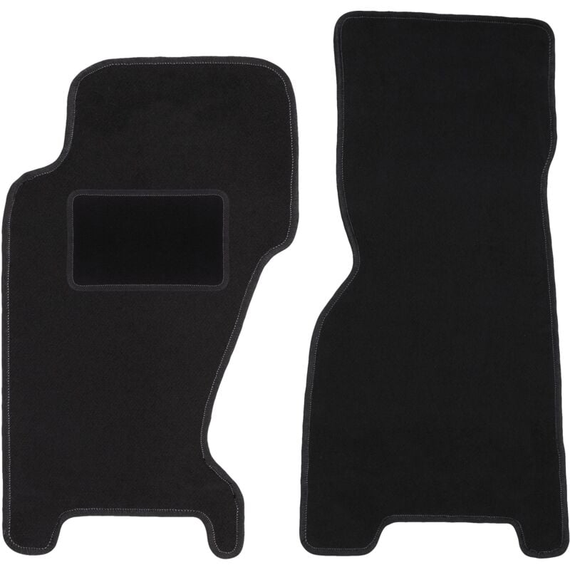 foto del prodotto tappetini anteriori neri per jeep grand cherokee wj off road 1998 2004 
