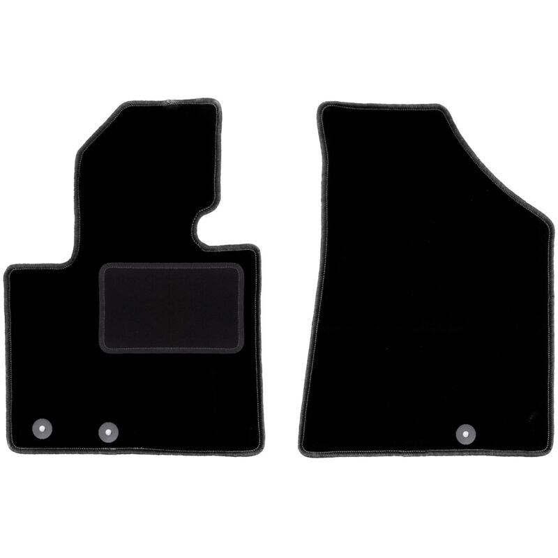 foto del prodotto tappetini anteriori neri per kia sorento ii suv 2009 2015 