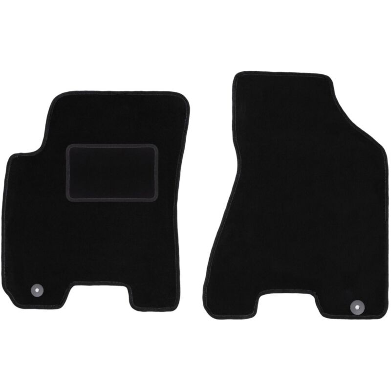 foto del prodotto tappetini anteriori neri per kia sportage ii suv 2004 2010 