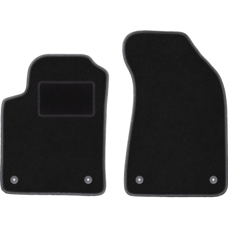 foto del prodotto tappetini anteriori neri per lancia delta iii hatchback 2008 2014 
