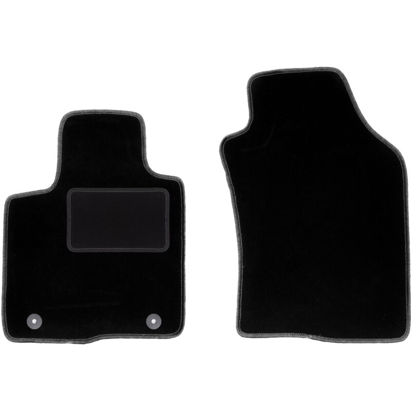 foto del prodotto tappetini anteriori neri per lancia ypsilon iii hatchback 2011 