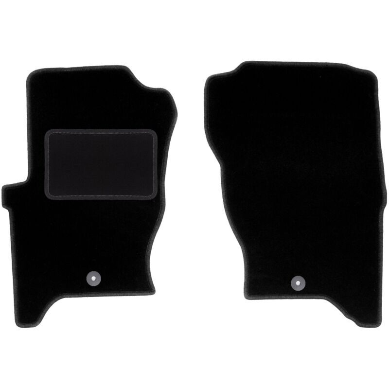 foto del prodotto tappetini anteriori neri per land rover discovery iii suv 2004 2011 