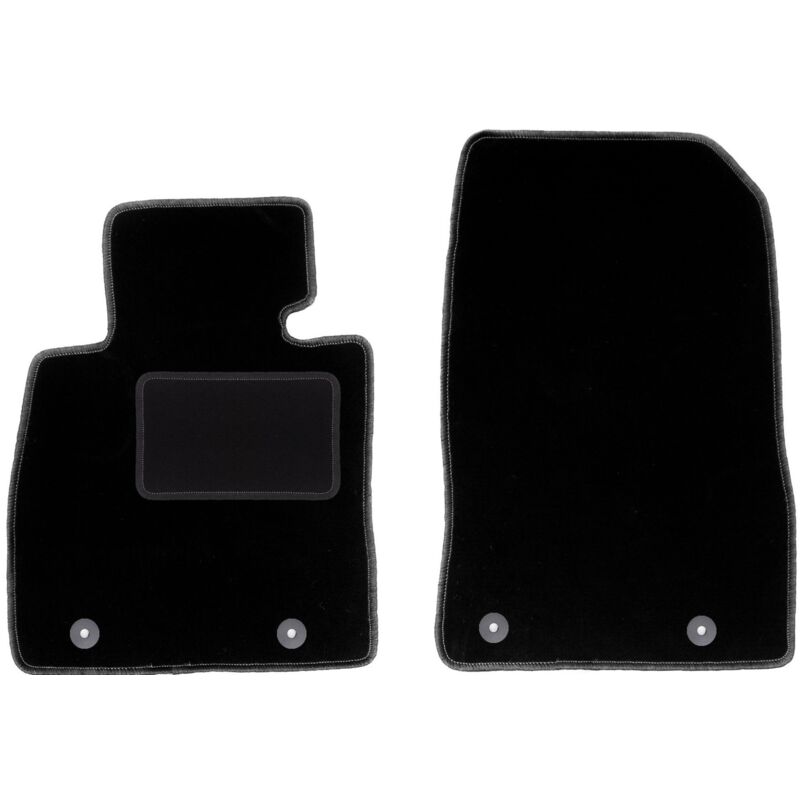 foto del prodotto tappetini anteriori neri per mazda 2 iv hatchback 2014 