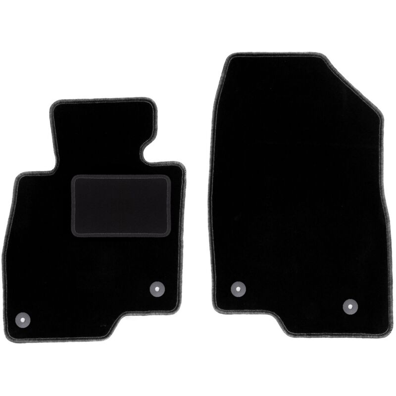 foto del prodotto tappetini anteriori neri per mazda 3 iii bm hatchback, berlina 2013 
