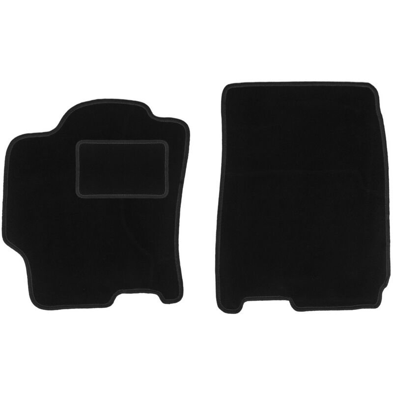 foto del prodotto tappetini anteriori neri per mazda 323 bj berlina, hatchback, break, station wagon 1998 2003 