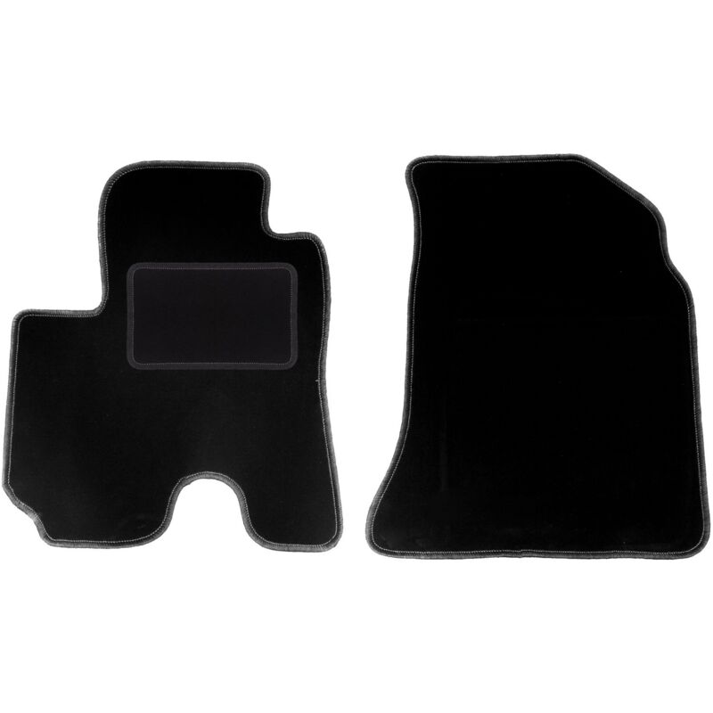 foto del prodotto tappetini anteriori neri per mazda demio hatchback 1996 2003 