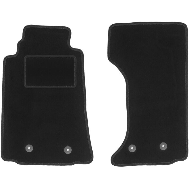 foto del prodotto tappetini anteriori neri per mazda mx 5 iii convertibile 2005 2015 