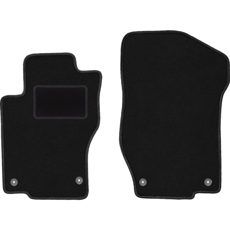 foto del prodotto tappetini anteriori neri per mercedes gl i x164 suv 2006 2012 