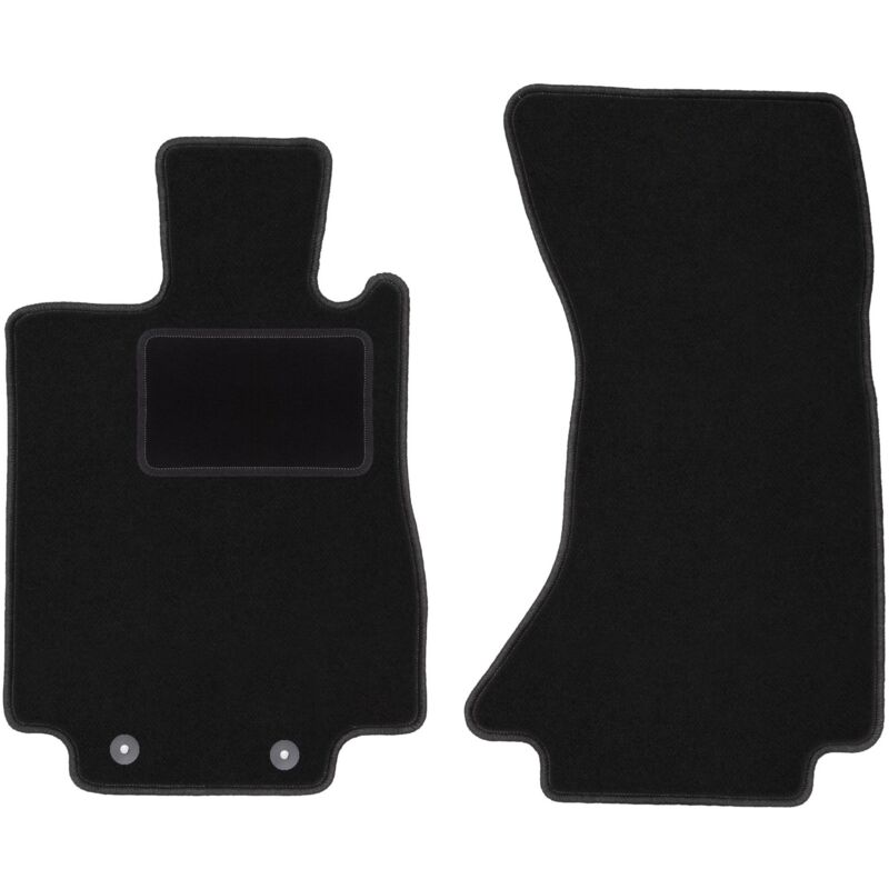 foto del prodotto tappetini anteriori neri per mercedes s w220 4matic corto 1998 2005 