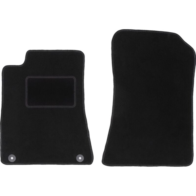 foto del prodotto tappetini anteriori neri per mercedes sl r129 roadster 1998 2002 