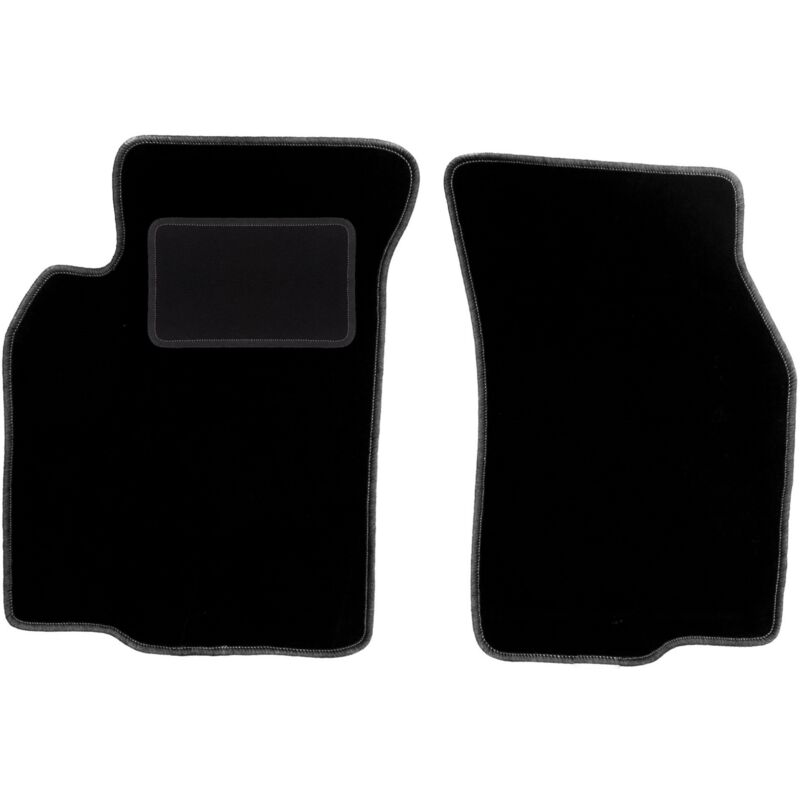 foto del prodotto tappetini anteriori neri per mitsubishi colt v cj0 hatchback 1996 2003 