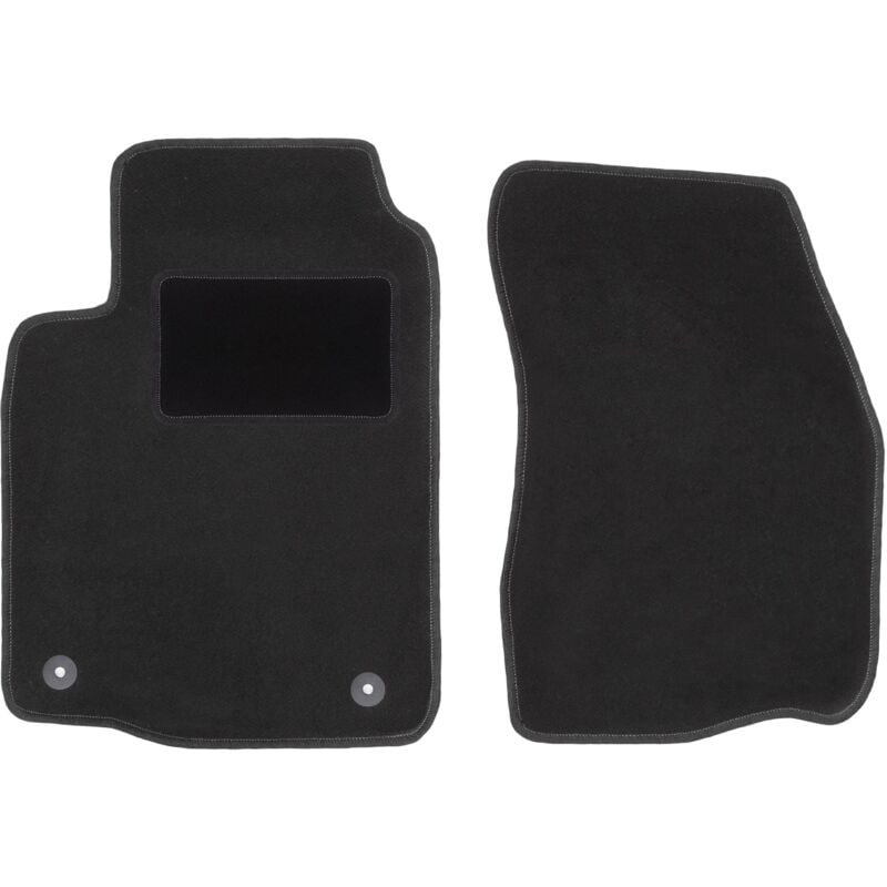 foto del prodotto tappetini anteriori neri per mitsubishi colt v cjo hatchback 1996 2003 