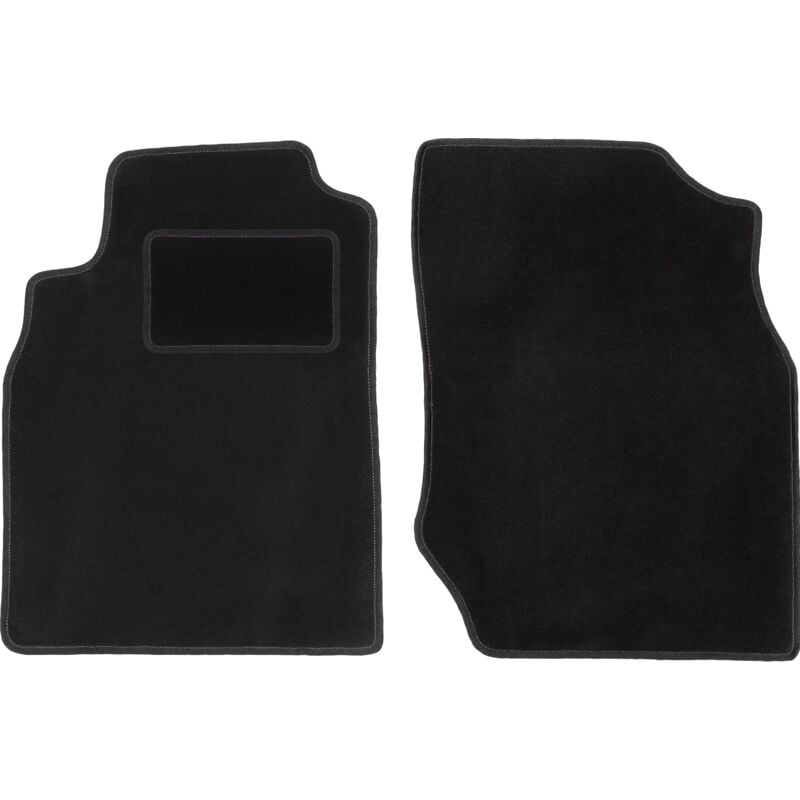 foto del prodotto tappetini anteriori neri per nissan almera n16 hatchback 2000 2006 