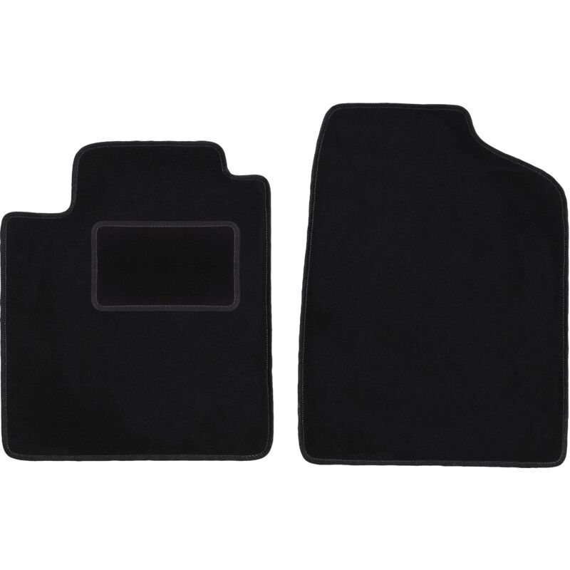 foto del prodotto tappetini anteriori neri per nissan micra k12 hatchback 2002 2010 