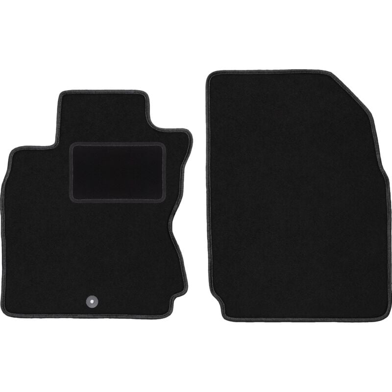 foto del prodotto tappetini anteriori neri per nissan note i e11 minivan 2006 2012 