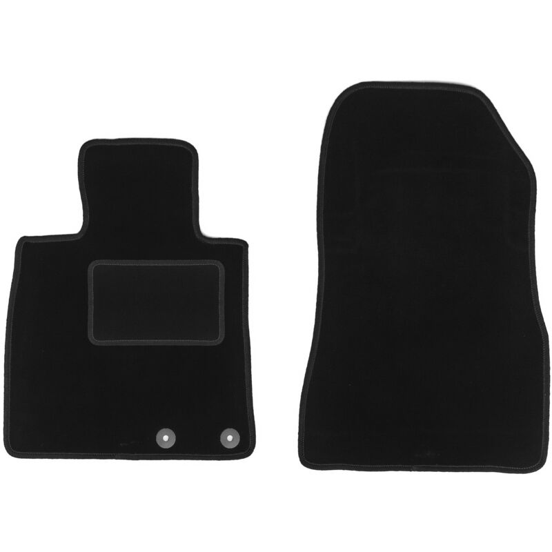 foto del prodotto tappetini anteriori neri per nissan note ii hatchback 2012 