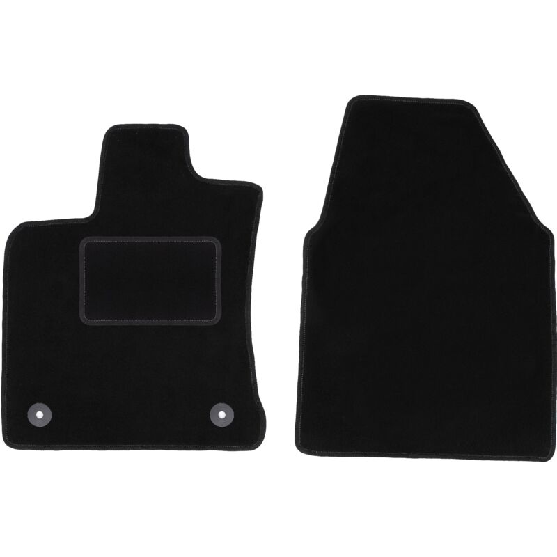 foto del prodotto tappetini anteriori neri per nissan qashqai j10 i crossover 2006 2013 
