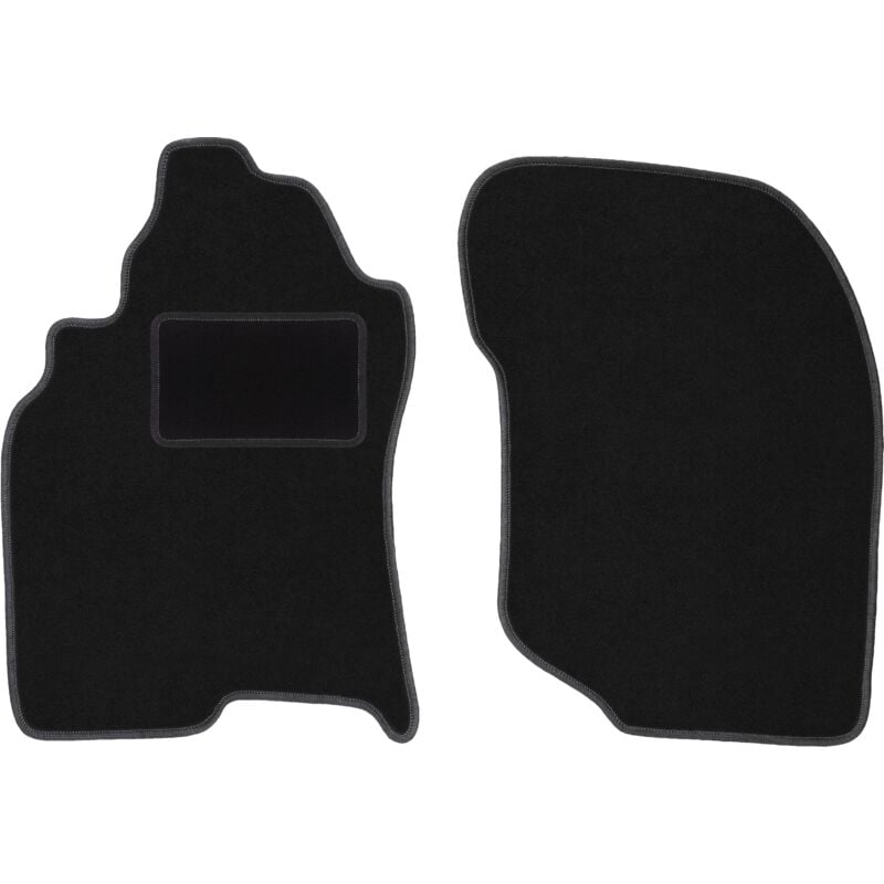 foto del prodotto tappetini anteriori neri per nissan x trail i t30 suv 2001 2007 