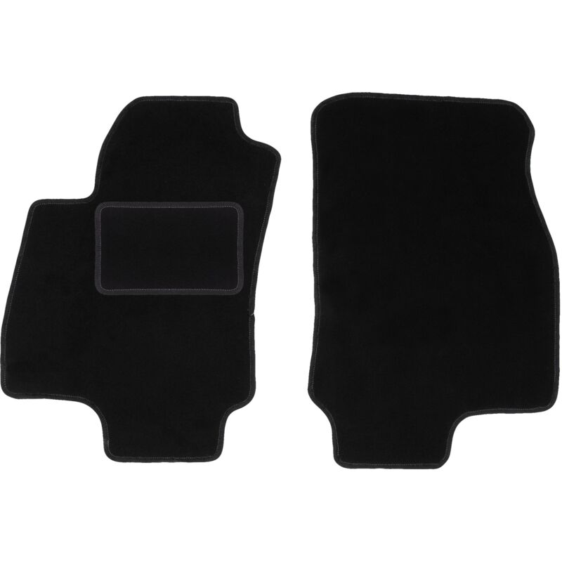 foto del prodotto tappetini anteriori neri per opel astra g berlina, station wagon, hatchback 1998 2009 
