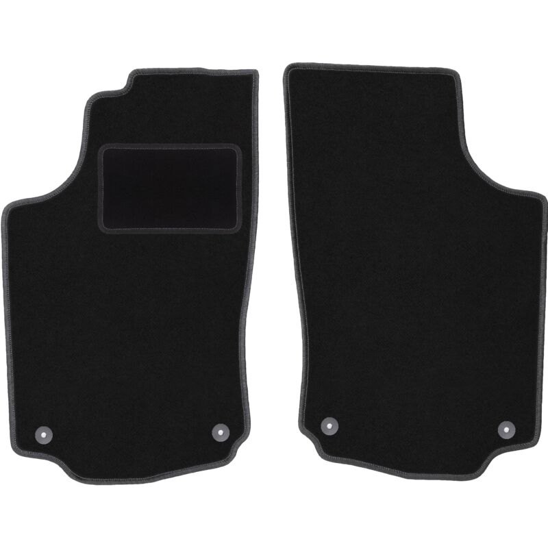 foto del prodotto tappetini anteriori neri per opel combo c kombivan 2001 2011 