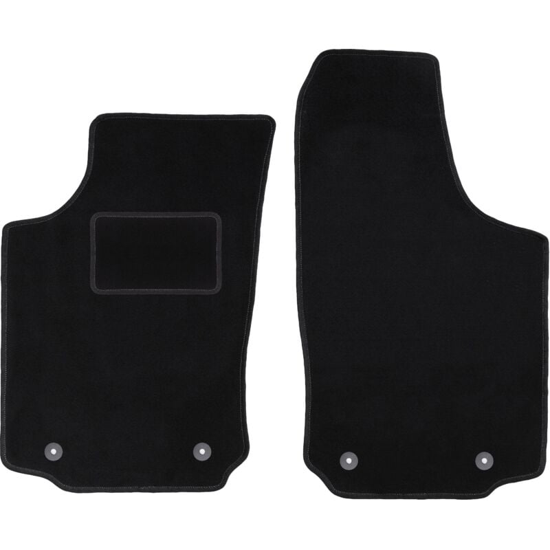foto del prodotto tappetini anteriori neri per opel corsa c hatchback 2000 2006 