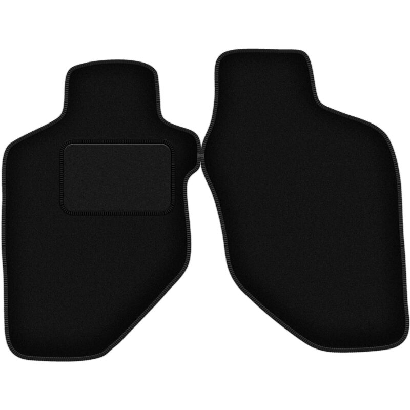 foto del prodotto tappetini anteriori neri per opel frontera b 3 porte 1998 2006 