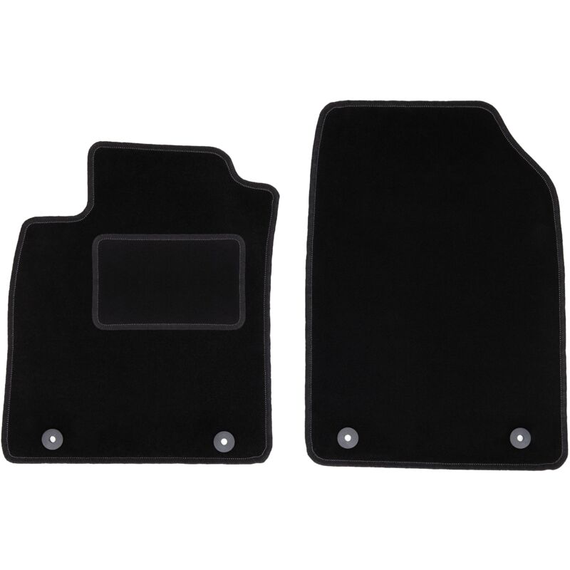 foto del prodotto tappetini anteriori neri per opel vectra c liftback, hatchback, berlina 2002 2008 