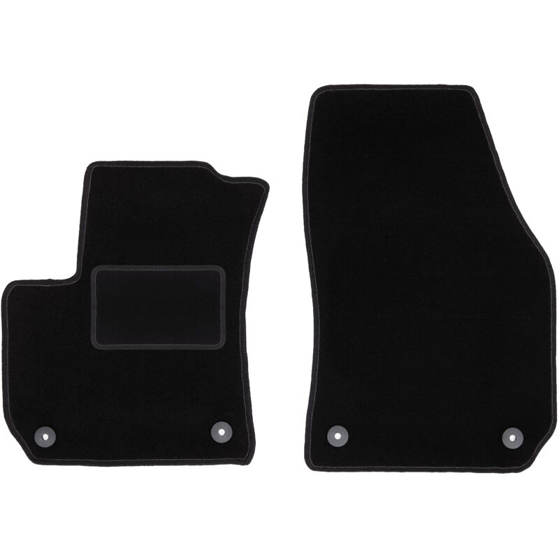 foto del prodotto tappetini anteriori neri per opel zafira b monovolume 2005 2014 