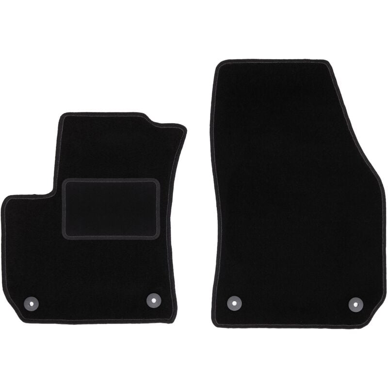 foto del prodotto tappetini anteriori neri per opel zafira b monovolume 2005 2014 