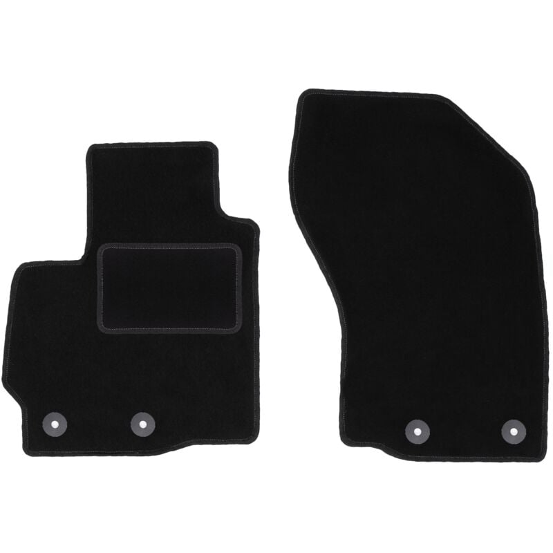 foto del prodotto tappetini anteriori neri per peugeot 4008 crossover 2012 2017 