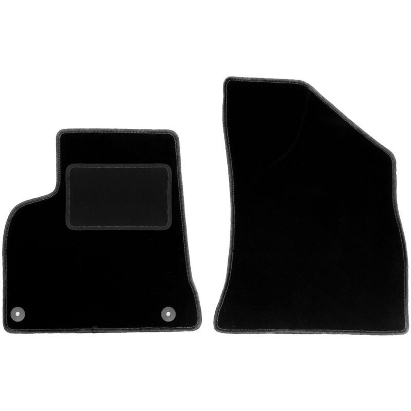 foto del prodotto tappetini anteriori neri per peugeot 5008 i 7 posti 2009 2017 
