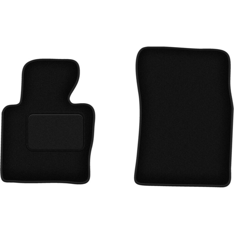 foto del prodotto tappetini anteriori neri per range rover iii l322 vogue suv 2001 2012 