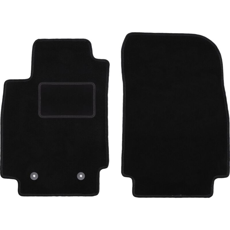 foto del prodotto tappetini anteriori neri per renault captur suv 2013 2019 