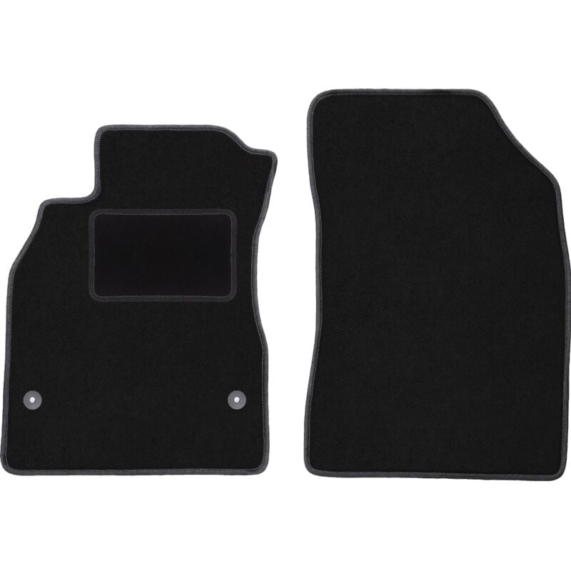 foto del prodotto tappetini anteriori neri per renault fluence berlina 2009 2016 