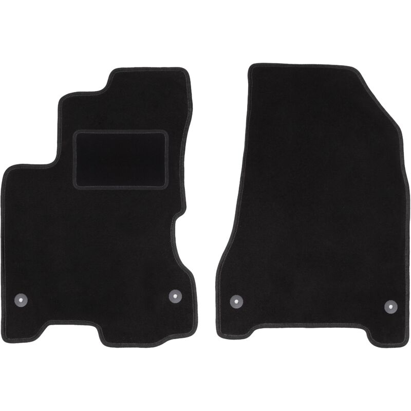 foto del prodotto tappetini anteriori neri per renault koleos i suv 2007 2016 