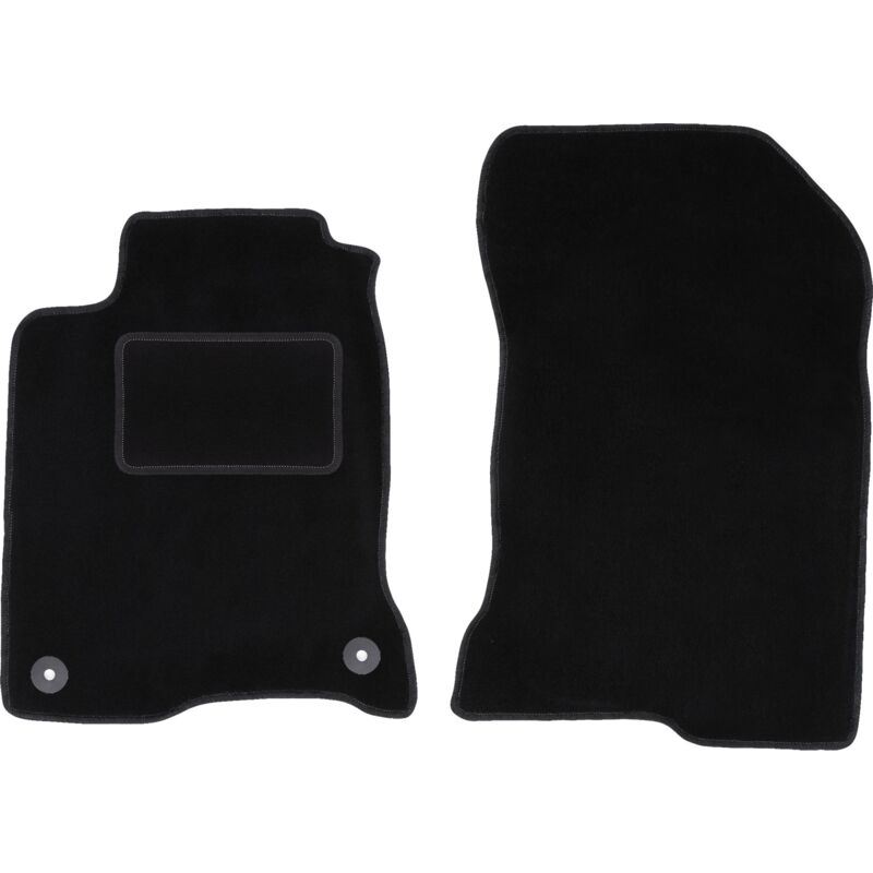 foto del prodotto tappetini anteriori neri per renault laguna iii coup 2007 2015 
