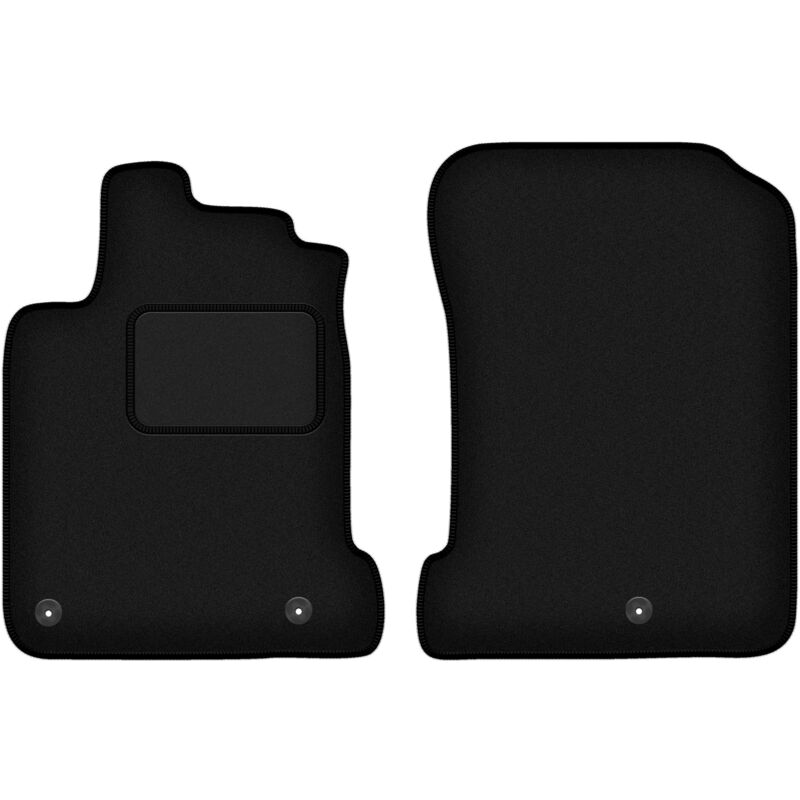 foto del prodotto tappetini anteriori neri per renault latitude berlina 2010 2015 
