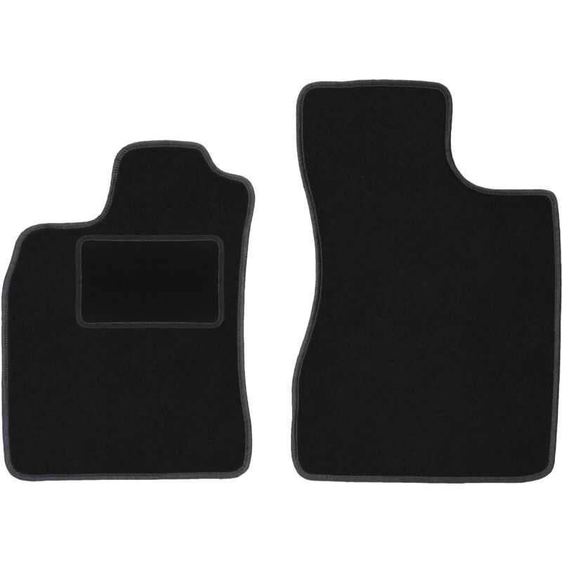 foto del prodotto tappetini anteriori neri per renault twingo i hatchback 1993 2006 