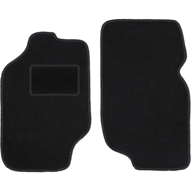 foto del prodotto tappetini anteriori neri per rover 200 hatchback 2000 2005 