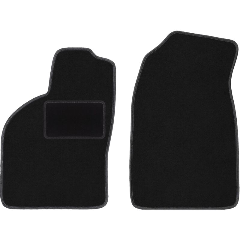 foto del prodotto tappetini anteriori neri per saab 9 3 i aero, liftback, berlina 1998 2002 