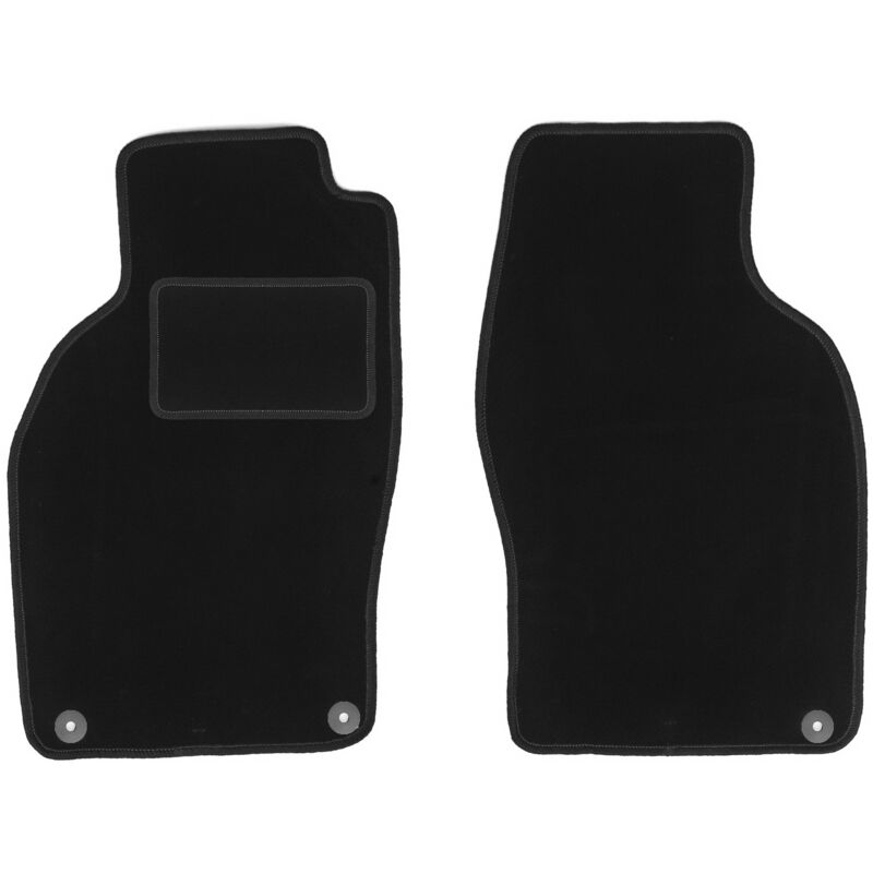 foto del prodotto tappetini anteriori neri per saab 9 3 i decappottabile 1998 2003 