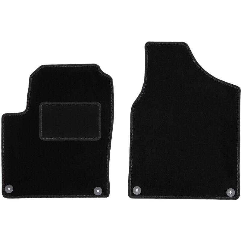foto del prodotto tappetini anteriori neri per seat alhambra i monovolume 1995 2010 