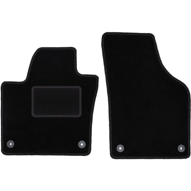foto del prodotto tappetini anteriori neri per seat alhambra ii monovolume 2010 2018 