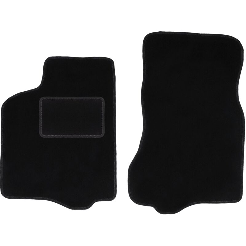 foto del prodotto tappetini anteriori neri per seat ibiza ii hatchback 1993 2001 