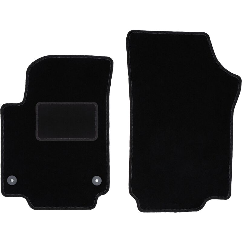foto del prodotto tappetini anteriori neri per skoda citigo hatchback 2011 
