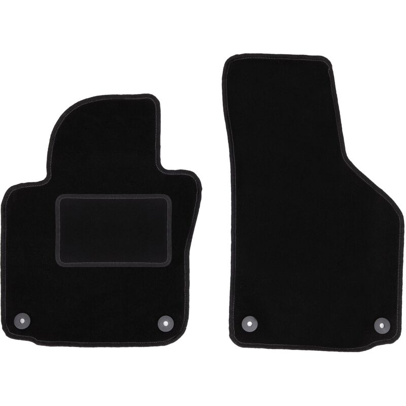 foto del prodotto tappetini anteriori neri per skoda octavia ii station wagon, liftback 2004 2013 