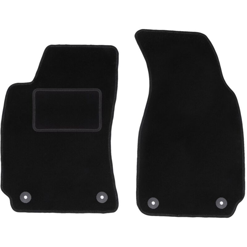 foto del prodotto tappetini anteriori neri per skoda superb i berlina 2001 2008 