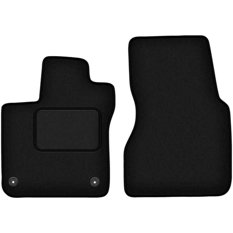 foto del prodotto tappetini anteriori neri per smart forfour ii hatchback 2014 