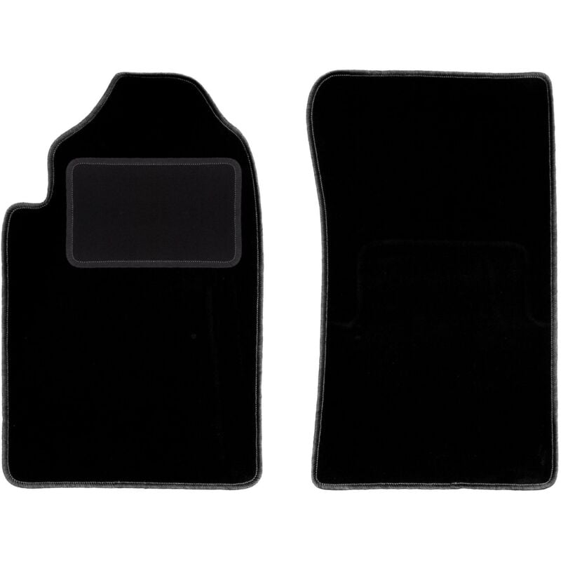 foto del prodotto tappetini anteriori neri per ssangyong rexton i suv 2001 2006 